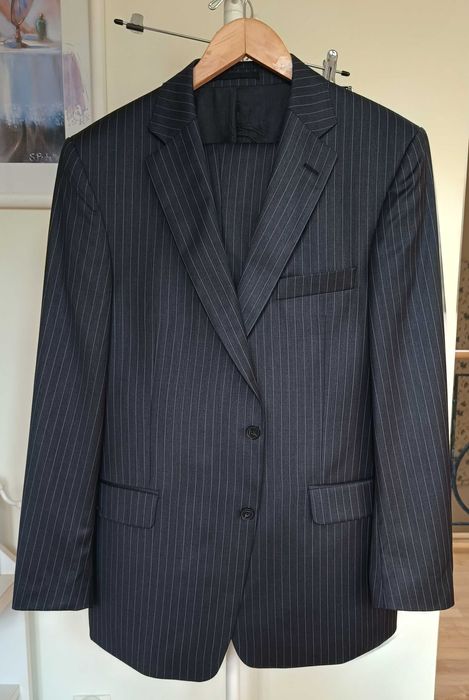 Garnitur grafitowy elegancki L