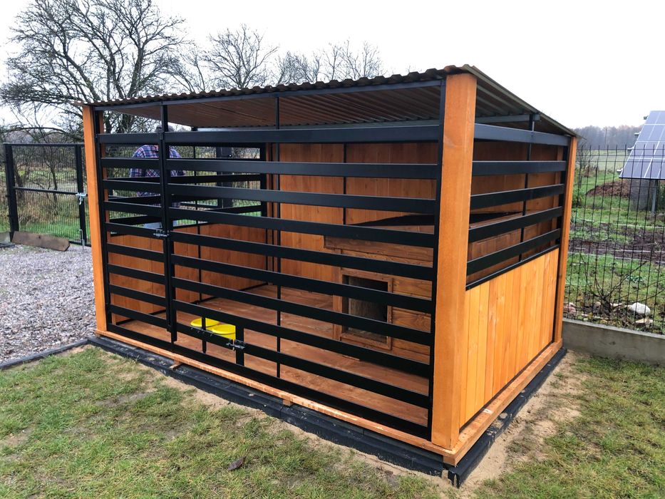 Zewnętrzny kojec dla psa, wybieg