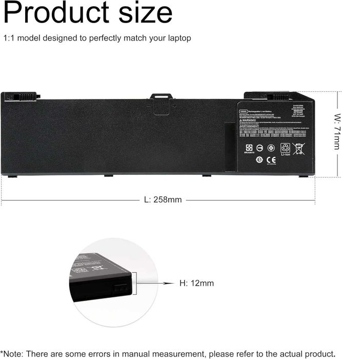 BLESYS VX04XL - Bateria para HP Zbook