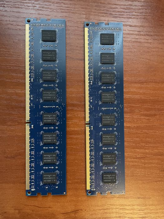 Оперативная память Nanya 4(2х2) GB DDR3 10600 U.
