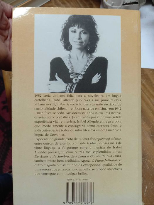 Livro: O Plano Infinito - Isabel Allende