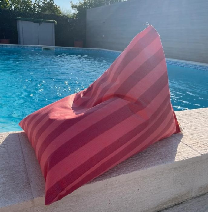 Almofada/Puff de praia, piscina ou Jardim