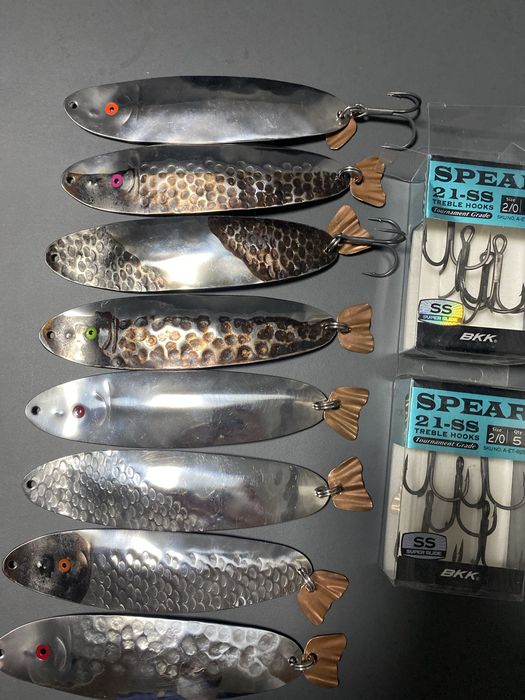 Wahadłówki przynęty handmade na szczupaka