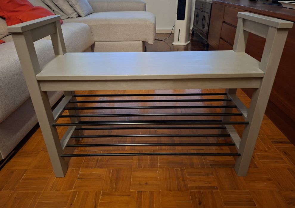 Banco sapateira do Ikea