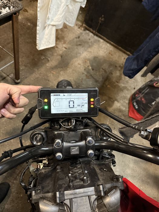 Nc750x de acidente