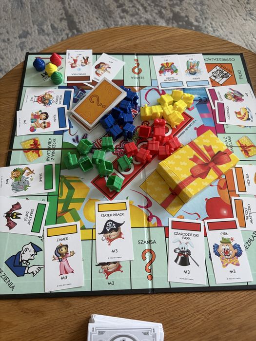 Monopoly junior 5+ Moc atrakcji Hasbro