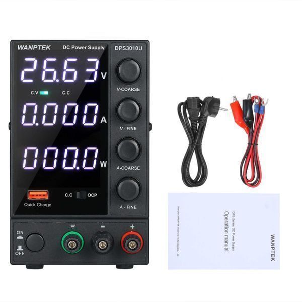 Лабораторний блок живлення Wanptek 30V 60V 120в 3а 5a 10a NPS DPS 3010