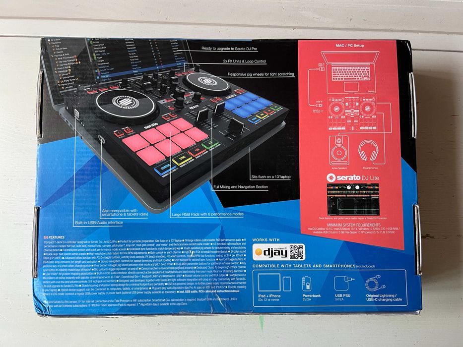 Reloop Ready DJ Controller | Serato DJ | PC/Mac | iPhone/iPad