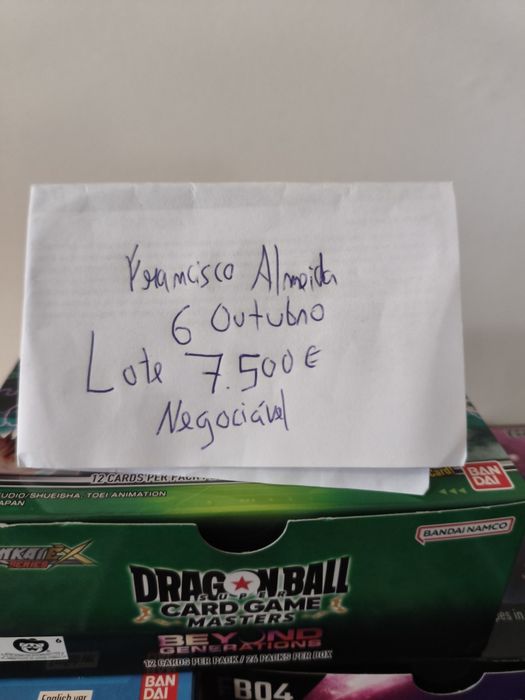 Dragon ball tcg cartas lote Coimbra