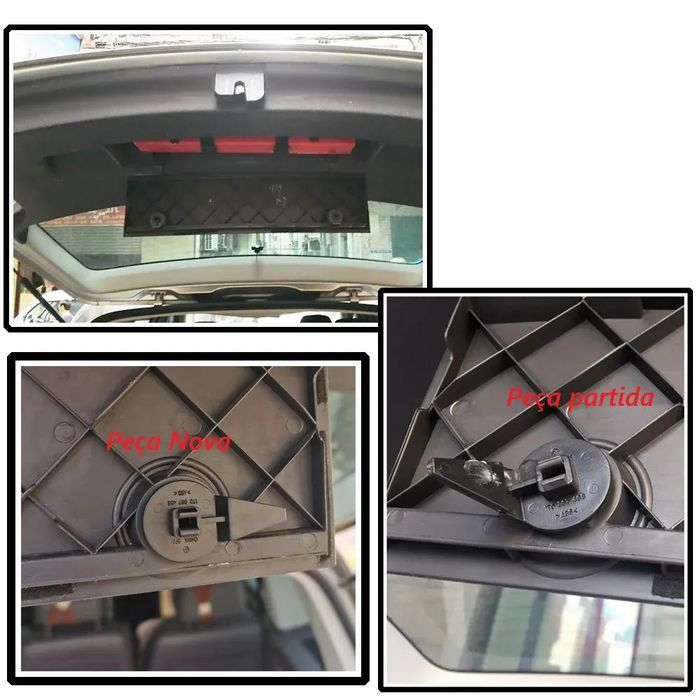 Clip tranca forro mala Vw Passat Golf Polo Tiguan Touran NOVO