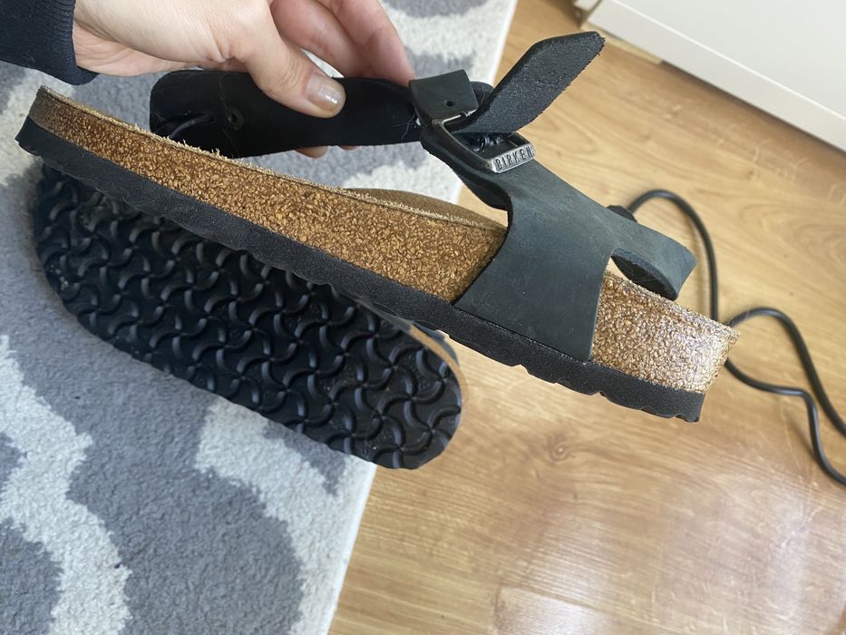 sandały jak nowe birkenstock 40/26 cm model kairo