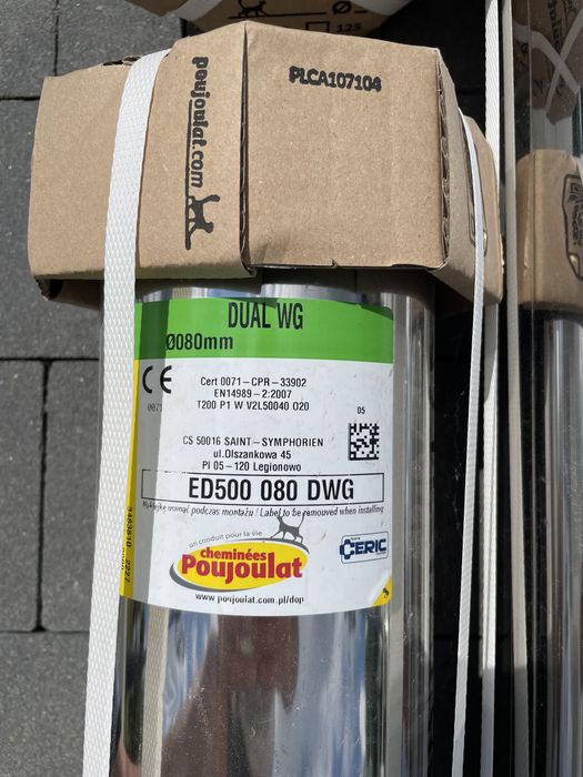 Komin wkład kondensacyjny do pieca gazowego