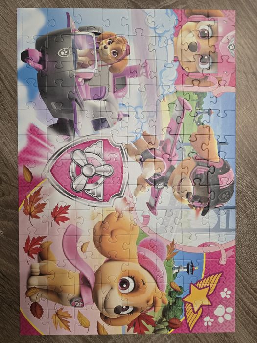 Zestaw puzzli Trefl Psi Patrol - Sky Everest Marshall Rubble