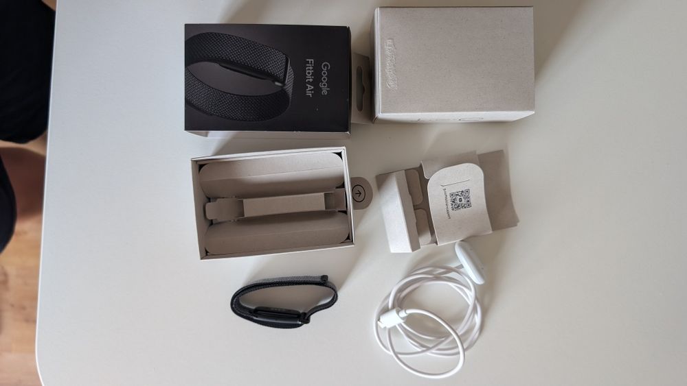 Google Fitbit Air nova com garantia e fatura
