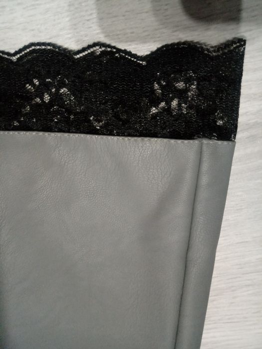 "Skórzana" spódnica rozm. S/M