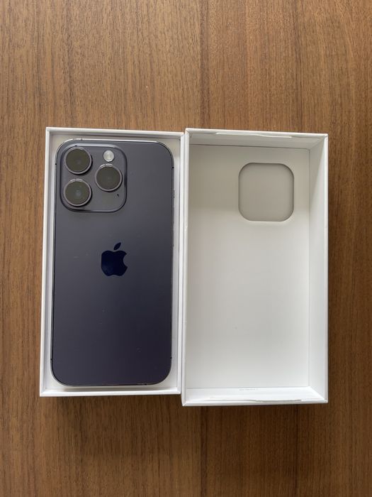 iPhone 14 Pro 512GB Deep Purple | Komplet Box | Stan Jak Nowy