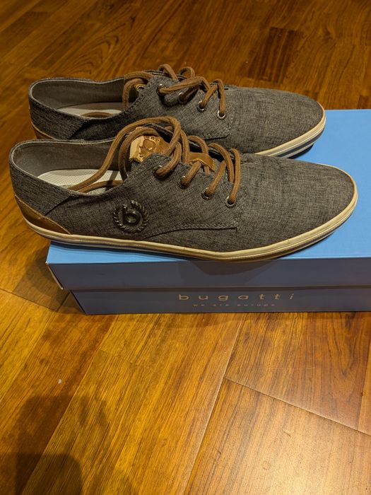 Buty sneakersy adidasy niskie męskie Bugatti