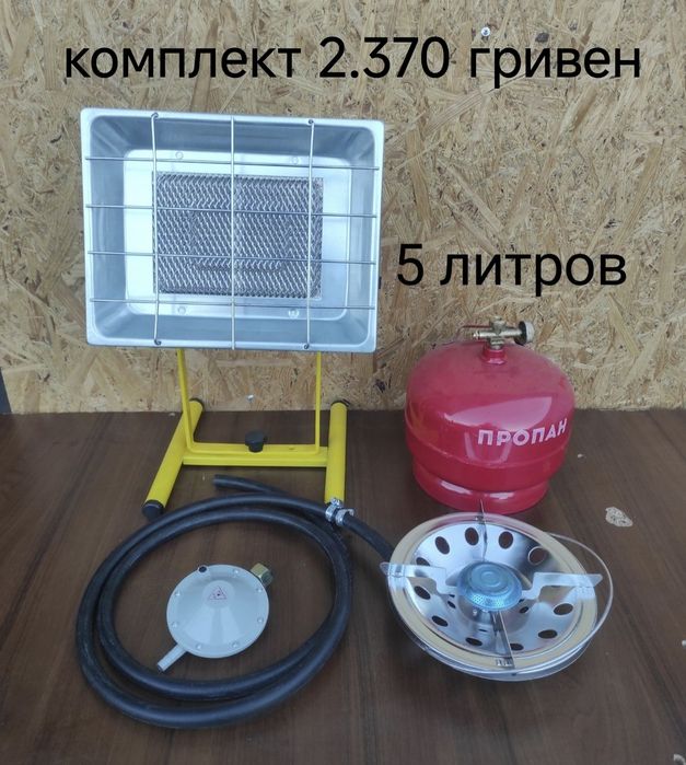 Обогреватель газовый керамический NurGaz 3 кВт мощность