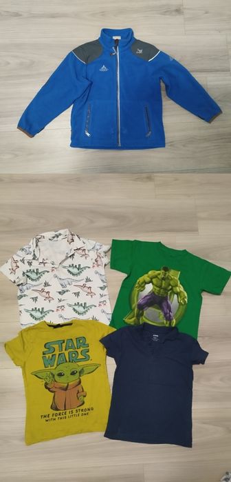 Розпродаж Пакет речей на хлопчика на осінь на зріст 110-116