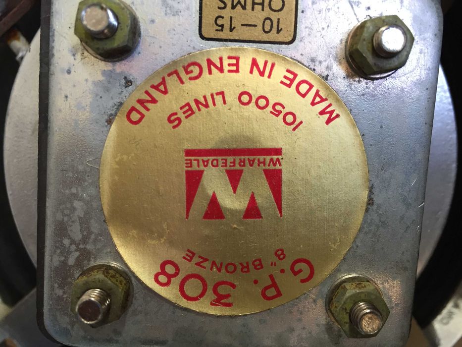 Altifalantes Warfedale de 8" modelo GP308 série BRONZE