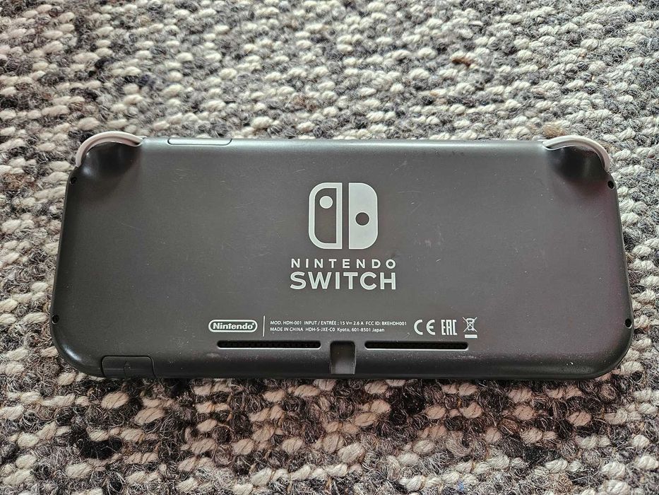 Nintendo Switch Lite grafitowe stan bdb