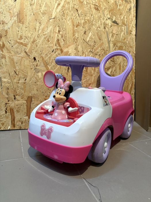 Машинка дитяча mini mouse. Машинка міні маус. Толокатор Мікі Маус | Мікі маус машинка
