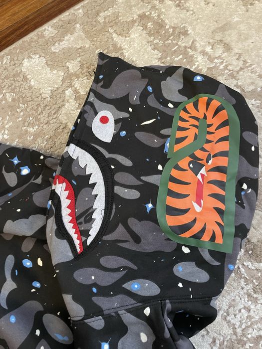 Зіп худі Бейп Космос Zip hoodie Bape A bathing ape