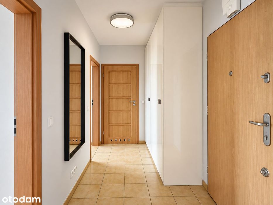 Metro Gdański | 58,8 m² | 2 pokoje/balkon/garaż
