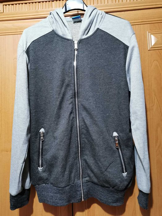 Szara bluza Niebieski Księżyc