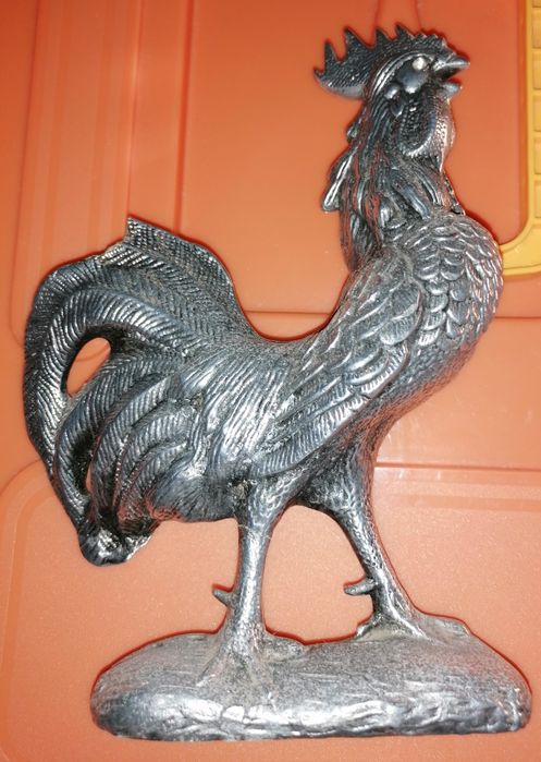 Galo e Águia em bronze