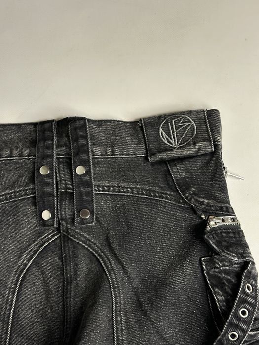 NFS NO FAITH STUDIOS tripp nyc archive custom baggy faded джинси