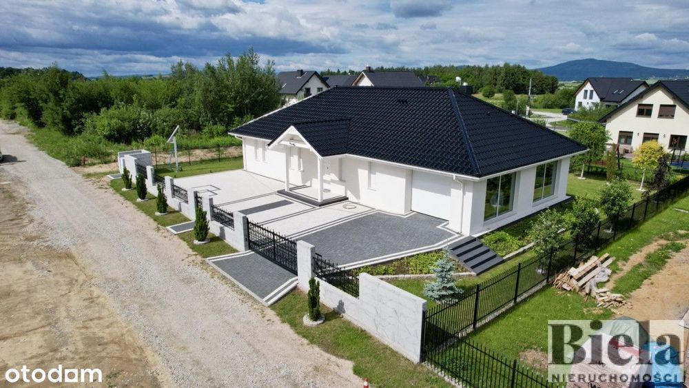 Nowy parterowy dom klasy premium, Jordanów Śląski,