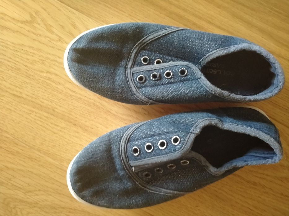 Trampki wsuwane na miękkiej podeszwie