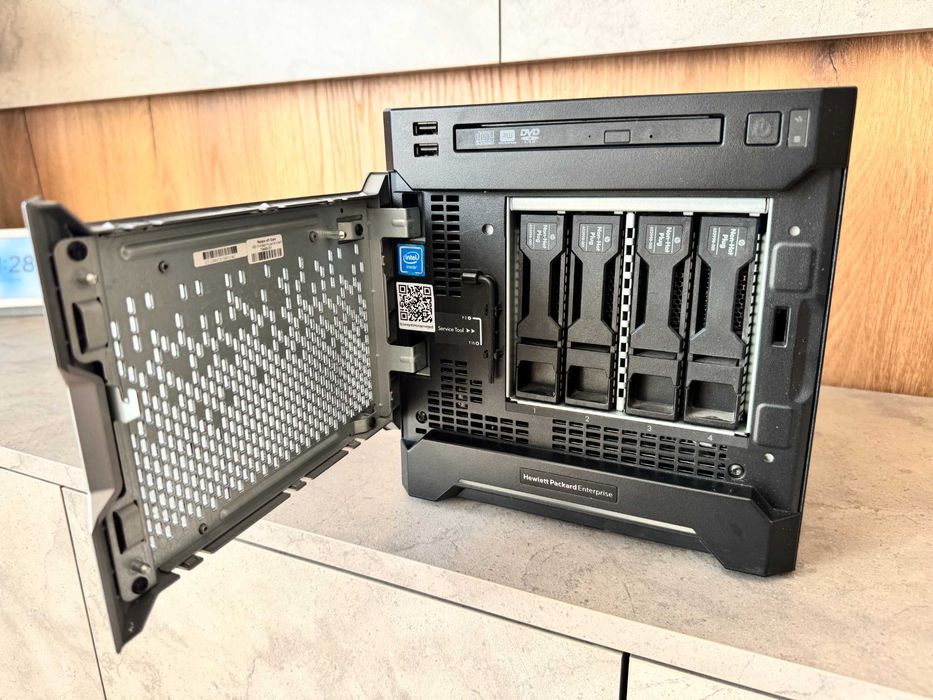 HP MicroServer Gen8, Xenon E31260L, 16GB RAM, iLo Adv -max wersja, NAS