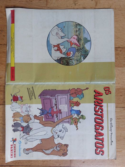 Caderneta de cromos Os Aristogatos - Completa