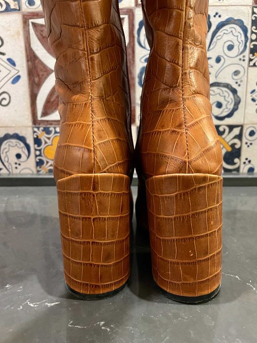 Сапожки зимові шкіряні ручна робота, розмір 37. Зимние кожанные сапоги