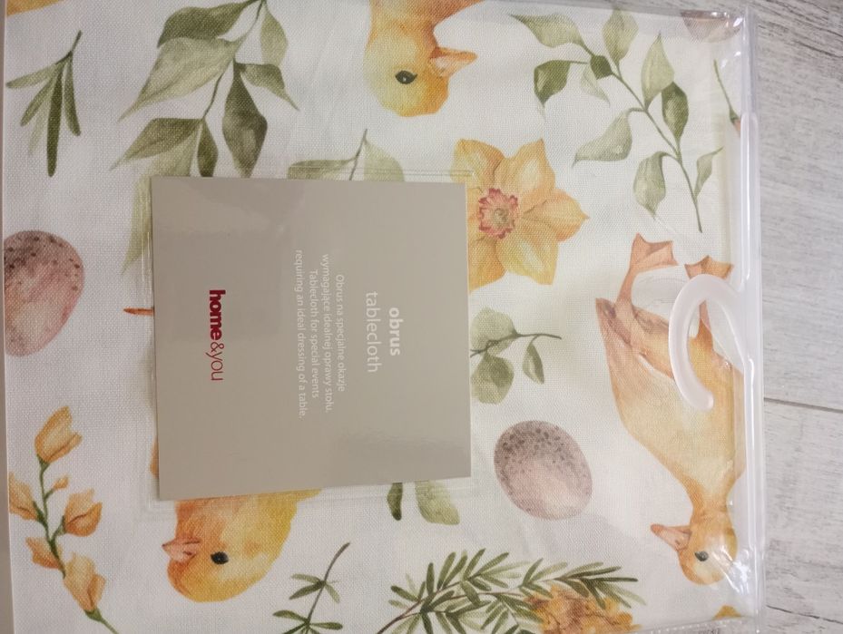 Nowy obrus wielkanocny home you 130x180 świąteczny