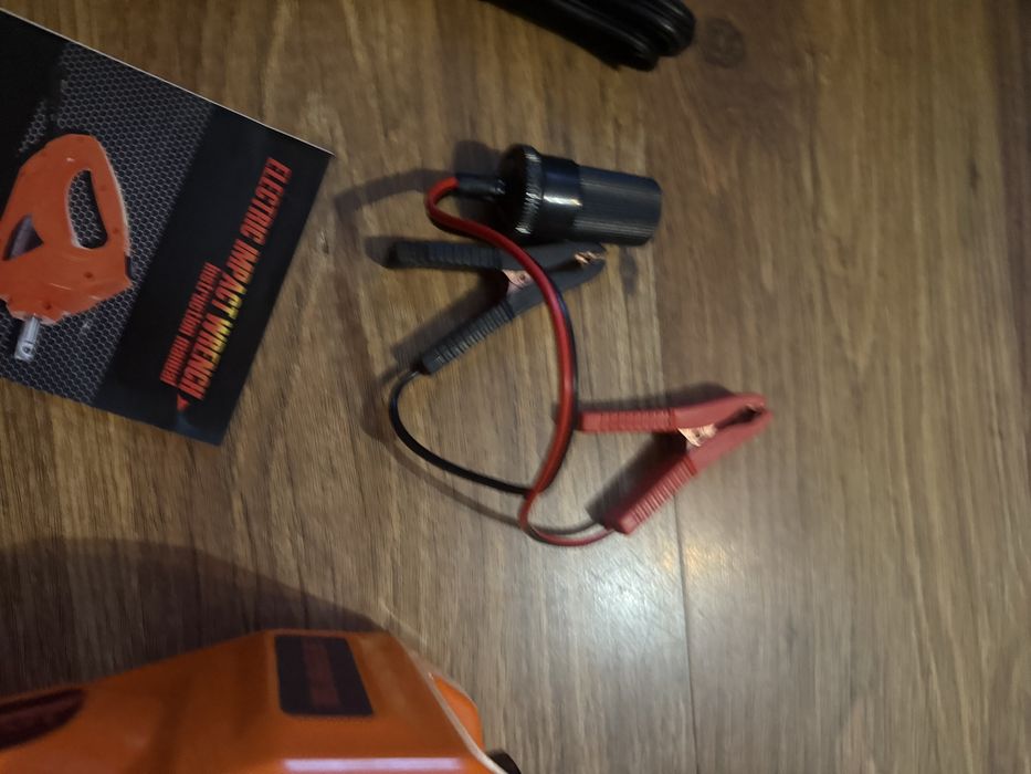 Zestaw elektryczny podnośnik samochodwy 3W1 plus klucz pneumatyczny