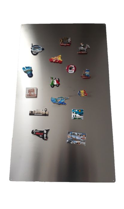 Tablica magnetyczna na magnesy z lodówki pamiątki z wakacji 50x100