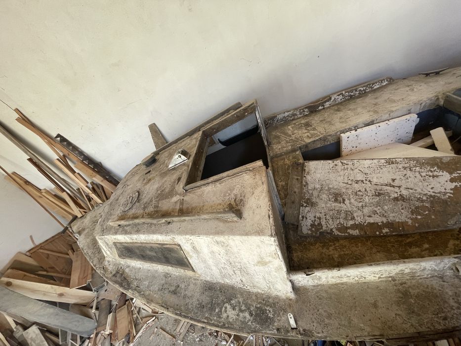 Jacht kabinowy z lat 70tych