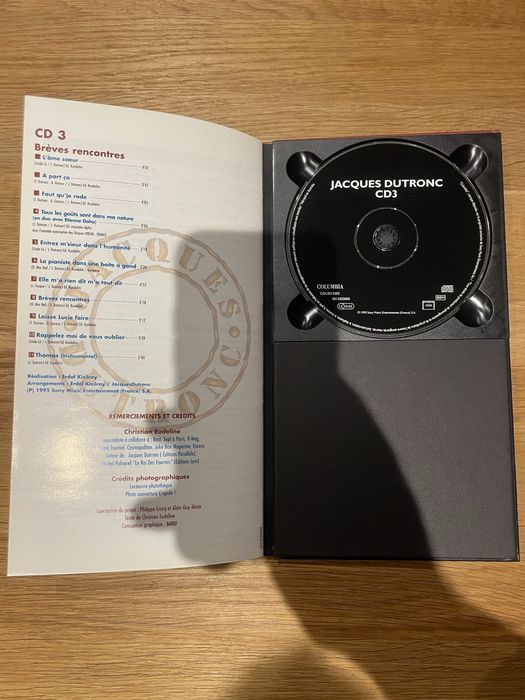 Jacques Dutronc 3CD Album muzyka francuska