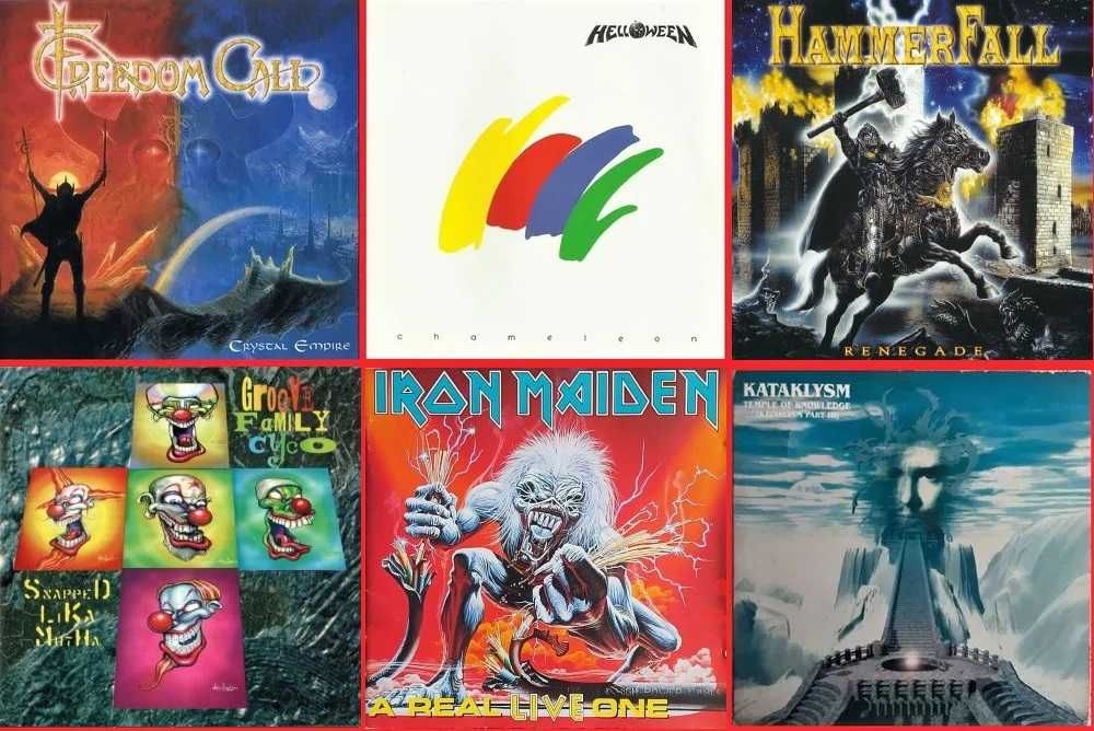 42 CDs - Metal - Raros - Muito Bom Estado