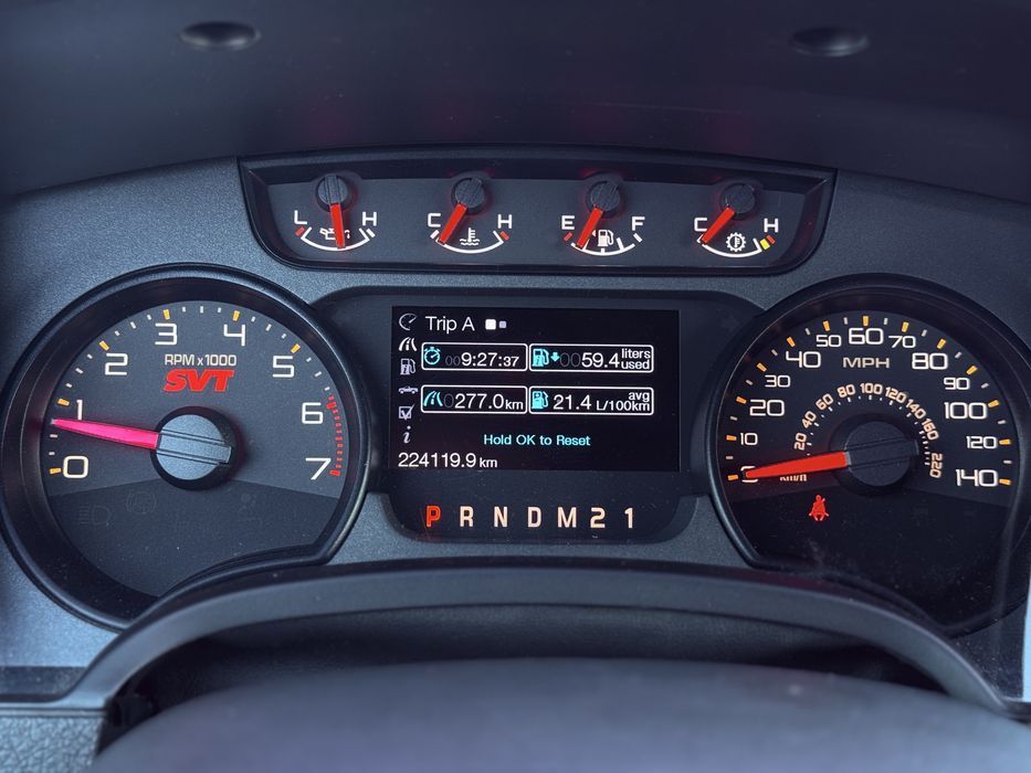 Ford F-150 Raptor SVT 6.2l / zamiana