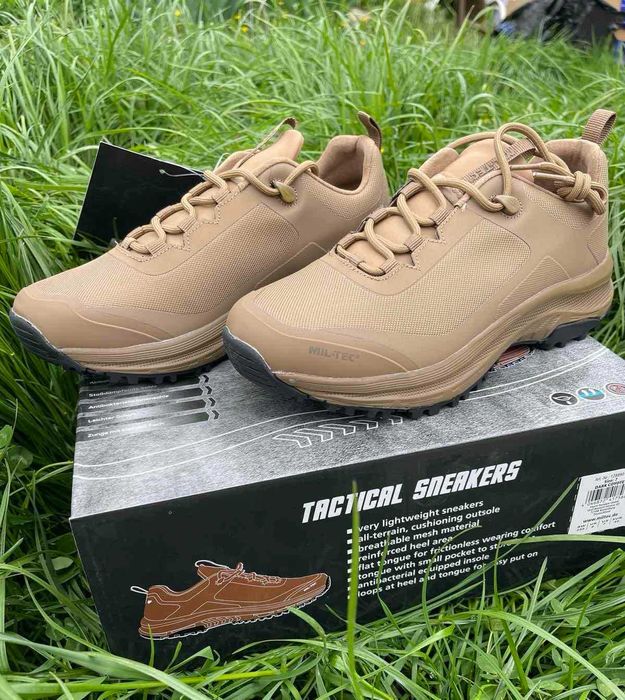 Кросівки тактичні Mil-Tec Tactical Sneakers Німеччина Coyote Olive