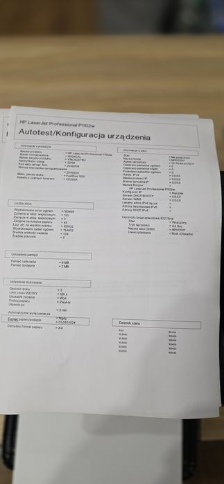 Drukarka HP 1102w WIFI Toner nowy Kabel zasilający