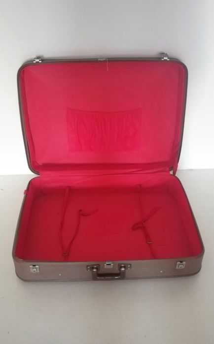 Mala vintage castanha