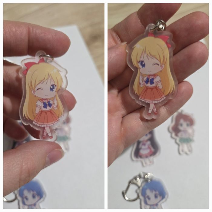Sailor Moon Czarodziejka z księżyca - akrylowy breloczek