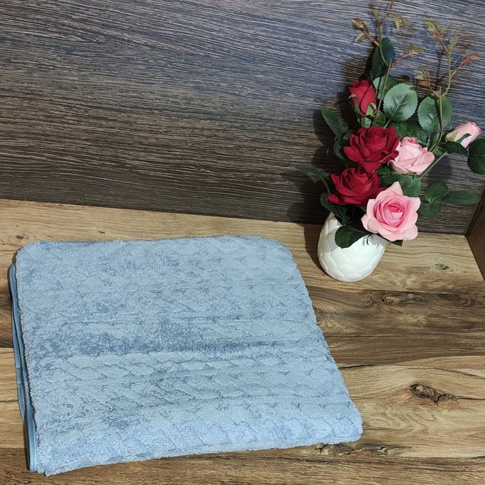 Ręcznik 70x140 Niebieski 2-4