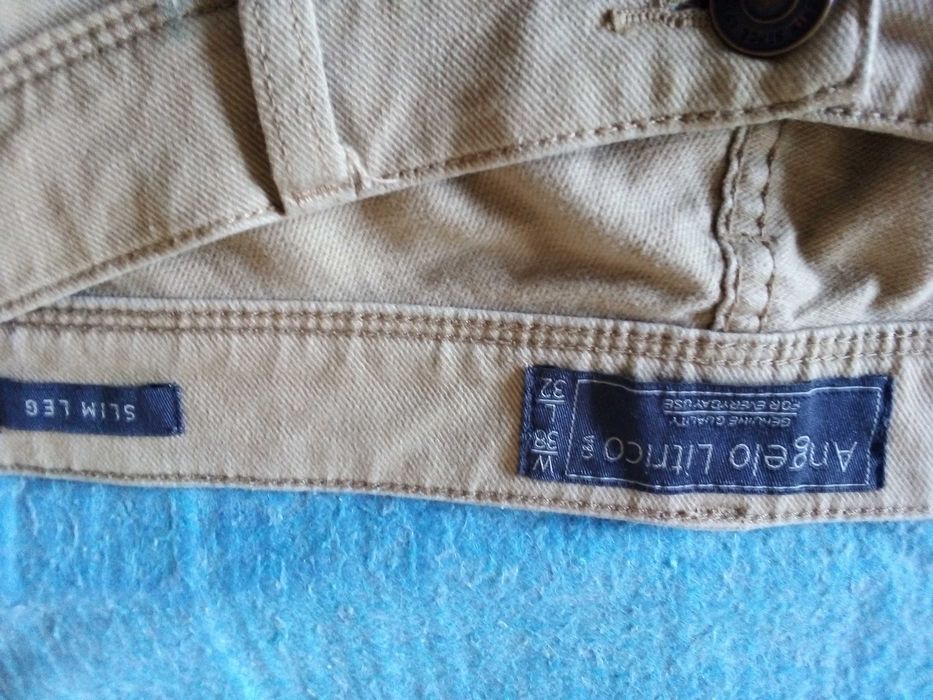 Jeansy Angelo Litrico slim leg 38/32