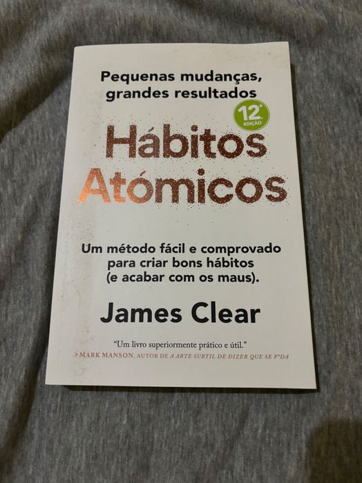  Hábitos Atómicos: 9789892345581: James Clear: Libros